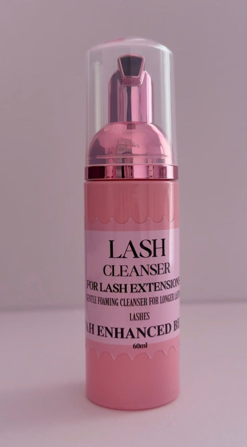 Lash shampoo