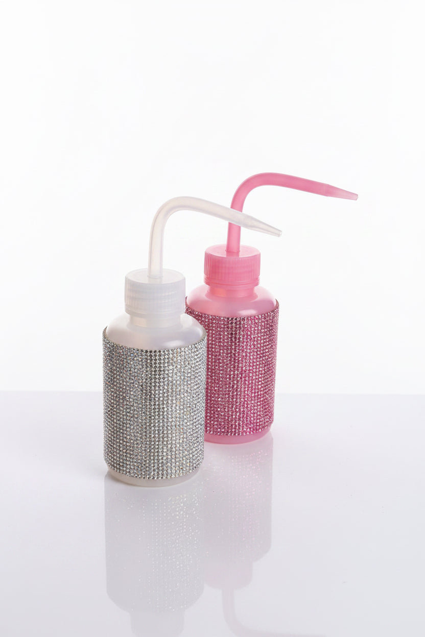 Rhinestone Lash Cleansing Bottle