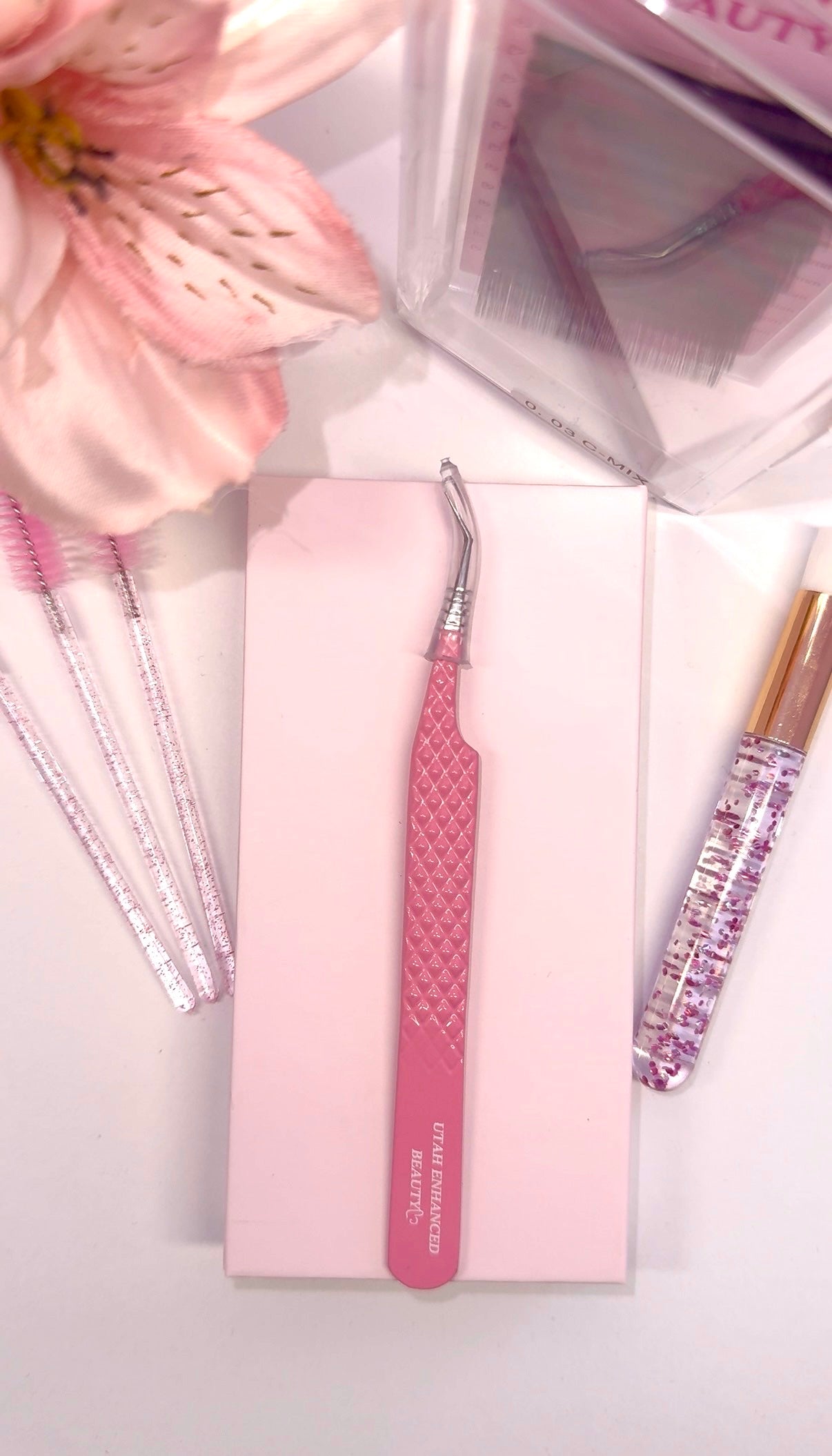 Fiber Tip 45-Degree Tweezers